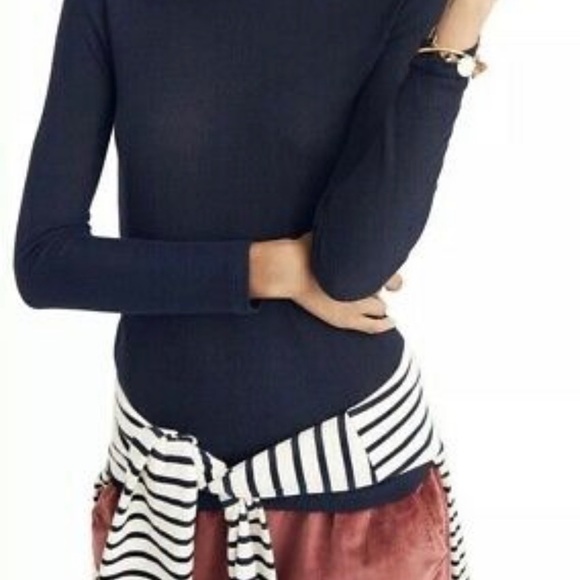 Madewell Women’s Night sparkle Turtle Neck Long Sleeve Top size M - Picture 9 of 9